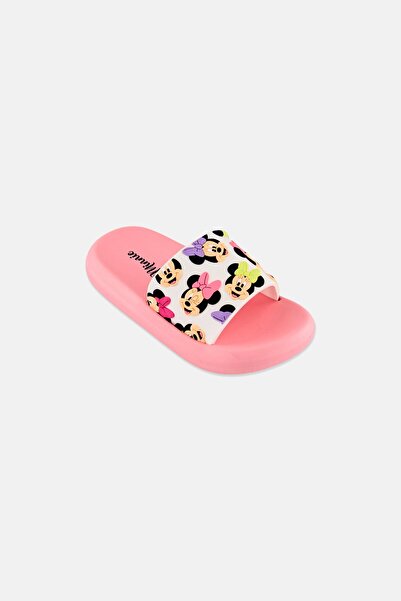 Disney x Mickey And Friends Toddlers Girl Slip On Slides, Pink