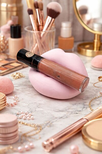 Günyan Store حامل أحمر الشفاه المزخرف بتصميم الشفاه