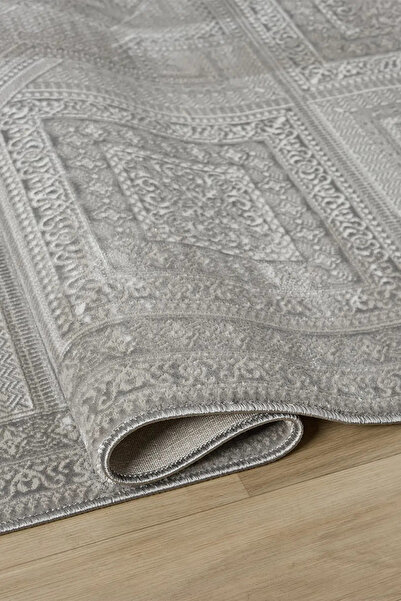 SEYRAN HALI GUSTO 907 GRİ TOZ YAPMAZ SALON HALISI ANTİALERJİK