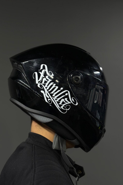 Banxtre Familia (Family) Sticker Decal for Helmet and Motorcycle