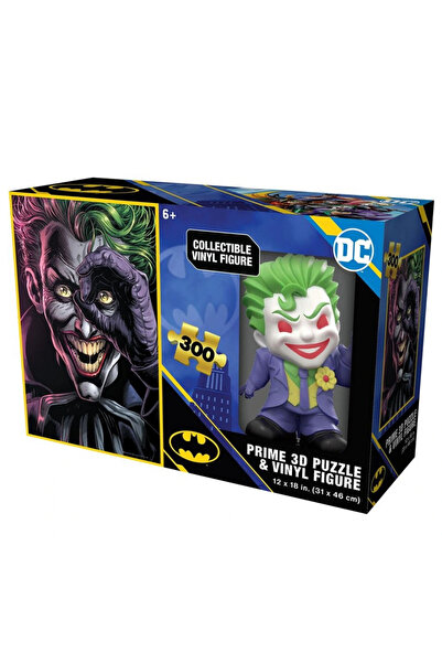 NW NessiWorld Batman Joker Figure and 300 Piece Puzzle