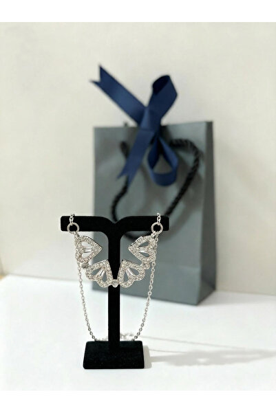 OEM Magnetic 4-leaf clover necklace | stainless steel | zirconia | gift package