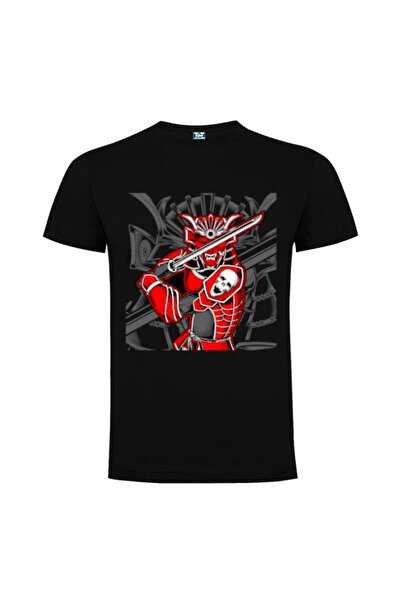 Printees Tricou bărbat - Samurai armură roșie