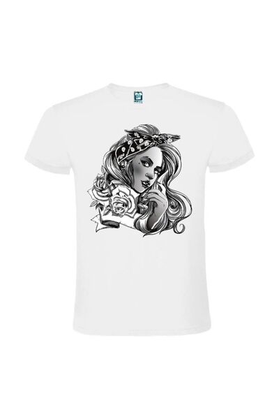 Printees Tricou bărbat - Portret în tonuri de gri