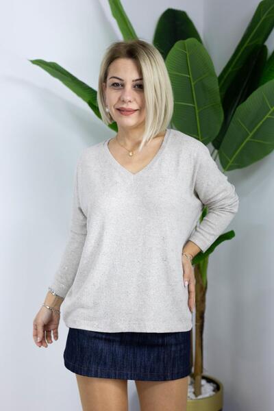 SİSTA MODA 7590 YARASA KOL, YUMOŞ BLUZ