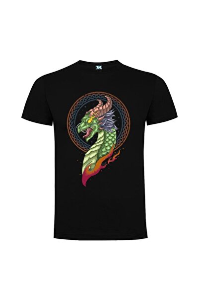 Printees Tricou bărbat - Dragon viking