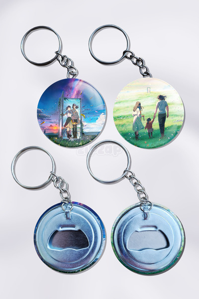 ZipZap Breloc decorativ pentru geantă Suzume Anime (2 BUC)