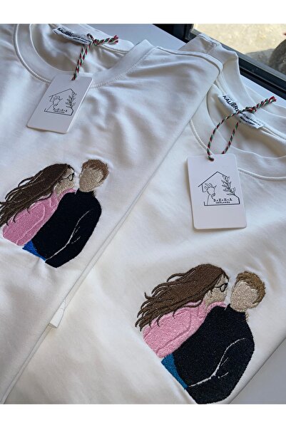 Bera Gökçeada Kişiye Özel Nakışlı T-shirt