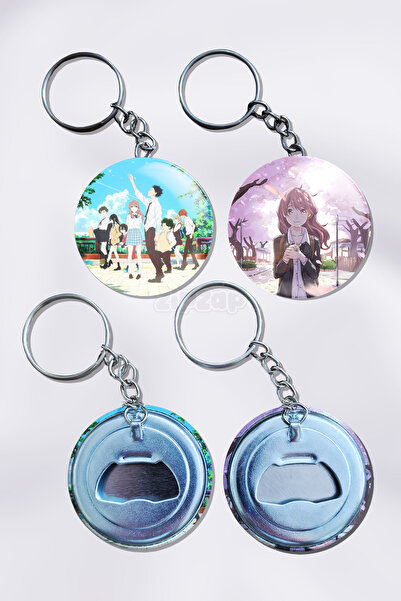 ZipZap Koe no Katachi Anime Διακοσμητικό Τσάντας Μπρελόκ (2 ΤΕΜ)