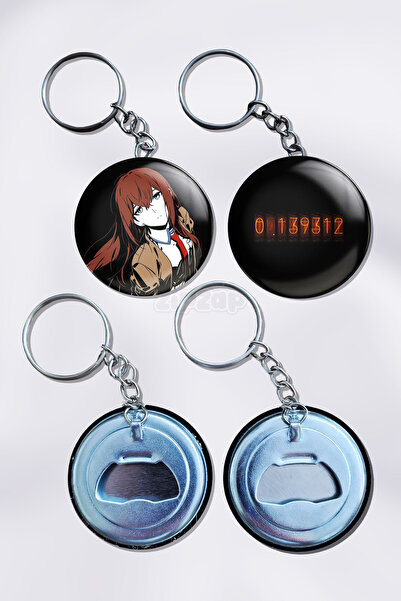 ZipZap Breloc decorativ pentru geantă anime Steins;Gate (2 BUC)