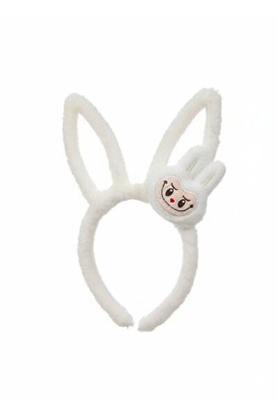 synshop Labubu Заешко ухо Фигурка Забавна плюшена корона Аксесоари за коса По...