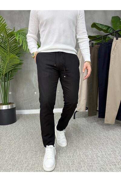 MİS MODA Men's linen trousers