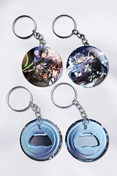 ZipZap حلية مفاتيح على شكل حقيبة من أنمي أواري نو سيراف (قطعتان)