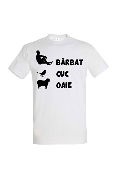 Printees Tricou - Bărbat, cuc, oaie