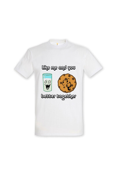 Printees Tricou „Milk & biscuit - better together”