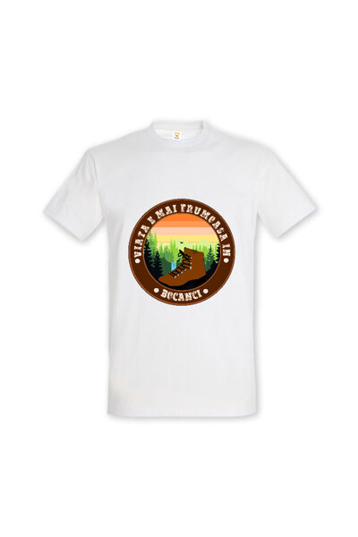 Printees Tricou „Viața e mai frumoasă în bocanci”