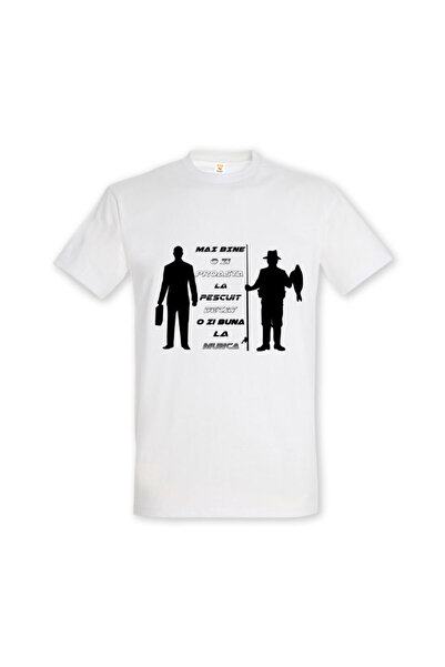 Printees Tricou „ Mai bine o zi proastă la pescuit”