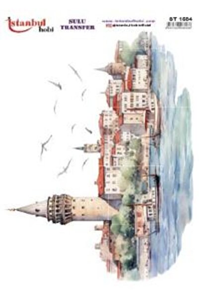 İstanbul Hobi Water Transfer Paper 25X35Cm St-1584