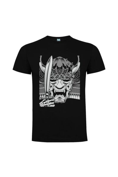 Printees Tricou bărbat - Demon samurai cu sabie