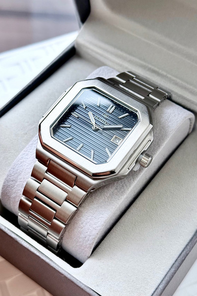 Homies Men's Wristwatch Silver Color 2 Years Warranty Comes with Gift Box and...