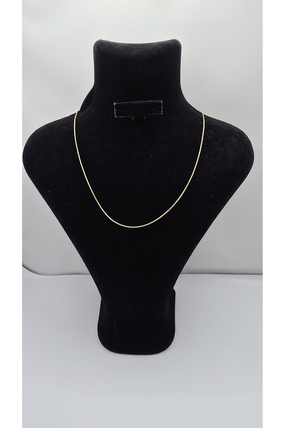 ahsenaksesuar2025 Stainless Steel Gold Color Italian Chain Necklace