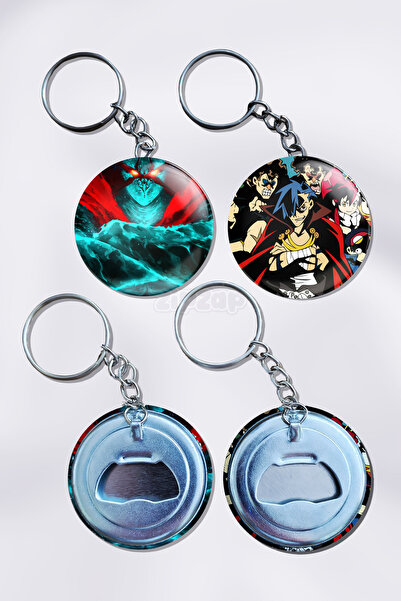 ZipZap Breloc decorativ pentru geantă anime Gurren Lagann (2 bucăți)