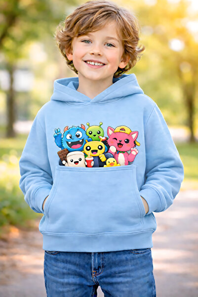 ArtYus Minion personaj ler cu imprimeu 3 İplik Ş cu căptușeală din fleece K c...