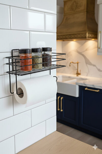 eldiven matik KitchenPremium 2'si 1 Arada Mutfak Düzenleyici - Yapışkanlı Bah...