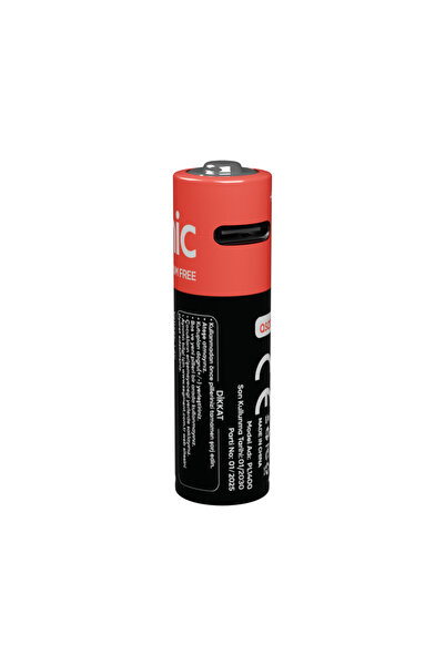 CT STONES Asonic Pl1400, Aa, Şarjlı Pil, 1.5Volt, 1400Mah/2600Mwh, Type-C Ile...