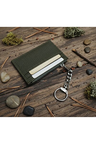 PASSTELL Unisex Model Hooked Keychain and Credit Card Holder Coin Purse