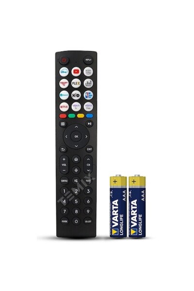 temix Hisense compatible remote control, ERF2J36H/EN2M36H, dedicated buttons ...