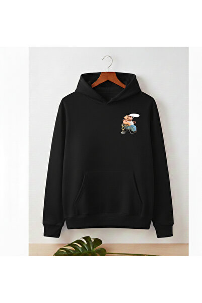 Mayer Butik Unisex Men/Women Tea Drinking Man Colorful Custom B Printed Cotto...