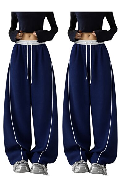 Karatopak Σετ 2 τεμαχίων Φόρμα Harajuku με λεπτομέρεια με φερμουάρ, Oversize,...