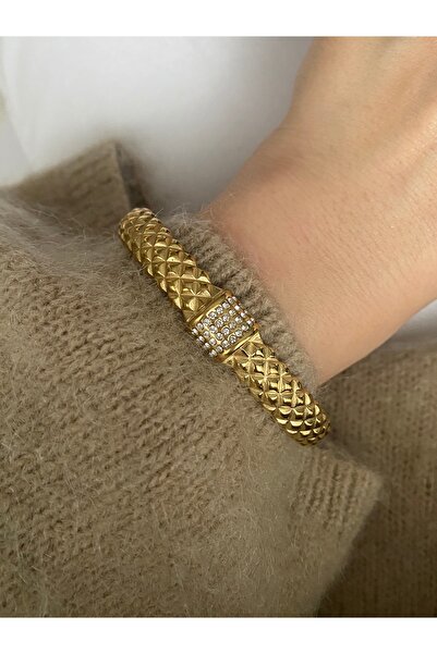 Pinery Jewels Limited Edition - Zircon Stone Steel Non-Tarnish Women's Bracel...