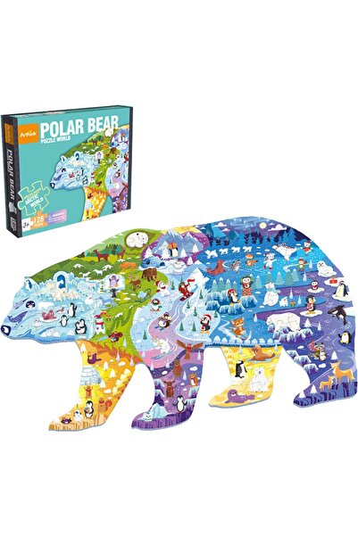 Generic أحجية أرضية أندانا على شكل دب قطبي للأطفال