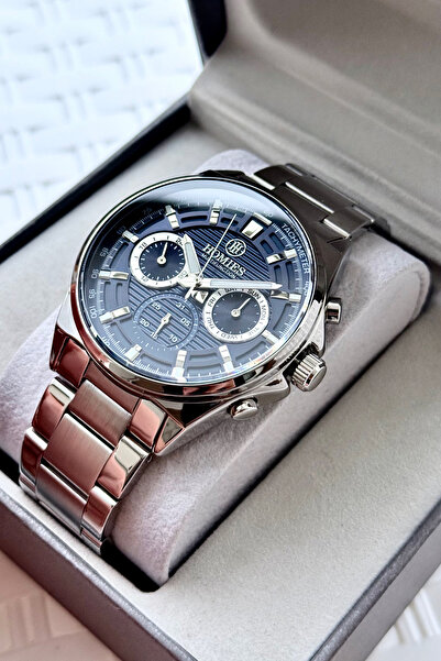 Homies Men's Wristwatch Silver Color Original All Functions Work with Gift Bo...