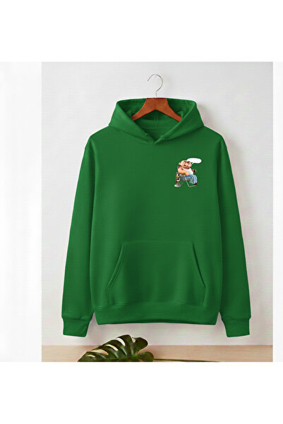 Mayer Butik Unisex Men/Women Tea Drinking Man Colorful Custom B Printed Cotto...