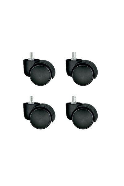 Epilons عجلة بلاستيكية من بويروسيت - 50 ملم HKS152 - 4 قطع ZENVIA-TG4356