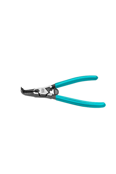 TOTAL Total external fuse pliers, bent head, 180mm