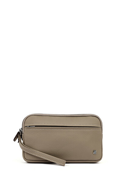 Derimod Men's Mink Leather Handbag 25Sbd3534Ft