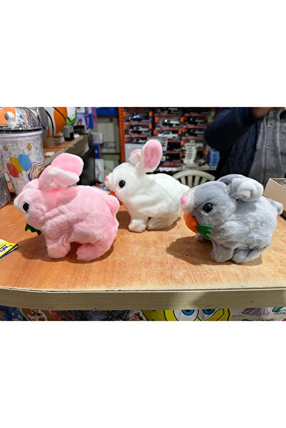 YUMURCAKTOYS Sesli Isıklı Yürüyen Tavşan