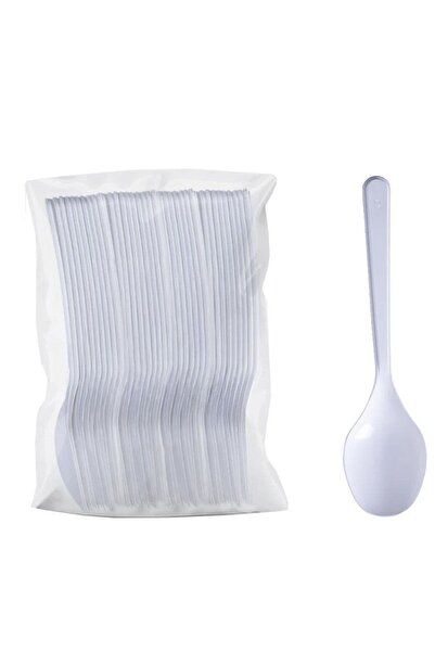 MATMEL ملعقة بلاستيكية فاخرة من أبلاس 50 قطعة