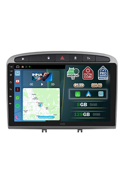 MaxTech Navigatie Peugeot 308/408 (2007-2015) dedicata, MaxTech® PRO SERIES, ...