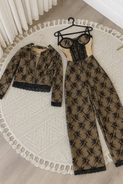 Shelook Jumpsuit dress with jacket
