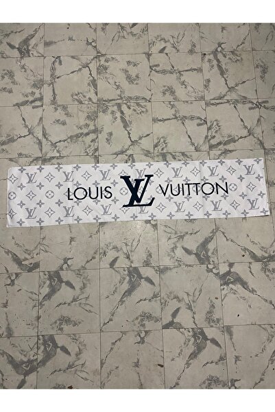 Dekor Auto Aksesuar LUIS VUİTTON BEYAZ SİYAH TORPİDO HAVLUSU 1. KALİTE