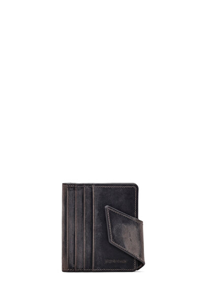 Derimod Men's Gray Card Holder 000A2D3138Cr