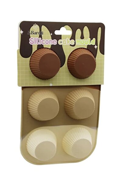 Tutku قالب كيك من السيليكون مكون من قطعتين دائريتين الشكل مكون من 6 أقسام