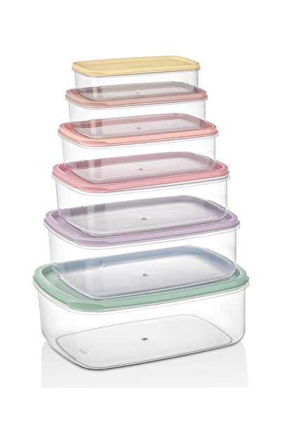 MATMEL مجموعة حاويات تخزين من 6 قطع