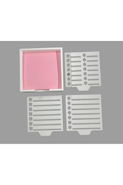 lucien vela Practical Note Paper Writing Template Set - 3-Piece List and Line...