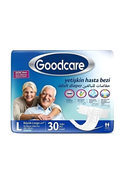 Generic Brand Goodcare Waistband Adult Diapers Large 30 Pieces